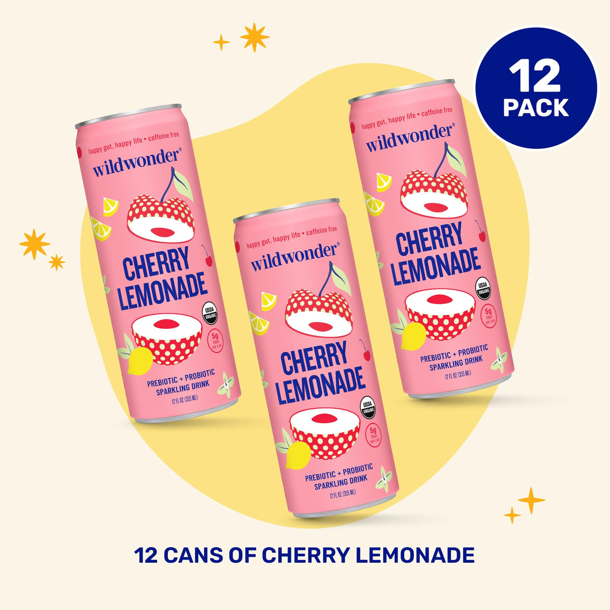Wildwonder 12-pack packaging, convenient for sharing on-the-go