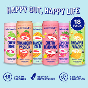 Wildwonder 18-pack sampler pack showcases six flavors for variety
