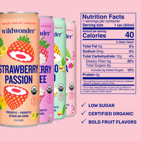 Wildwonder being poured into a glass demonstrates on-the-go refreshment.