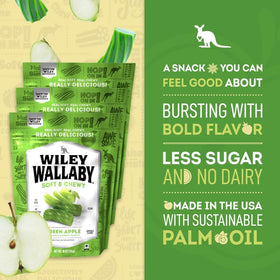 Wiley Wallaby 3-pack packaging signals value and easy sharing.