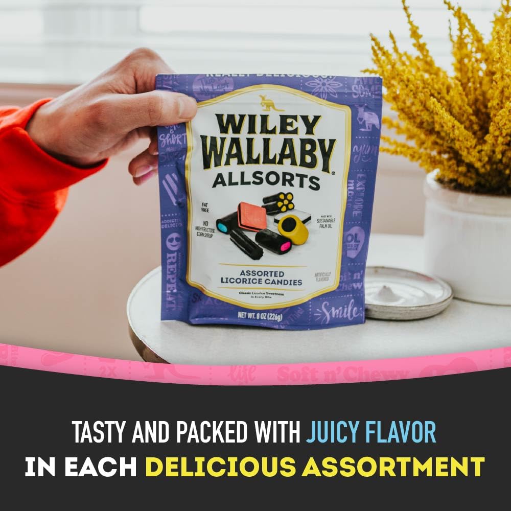 Wiley Wallaby Allsorts two-pack offers convenient on-the-go snacking.