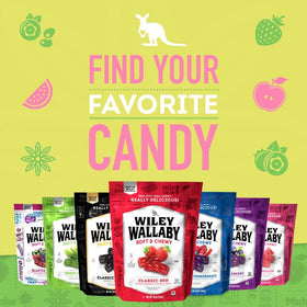 Wiley Wallaby Australian-Style Licorice—classic chew with modern fruity twists.