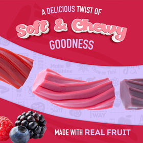 Australian-style licorice texture and bold flavor in every bite.