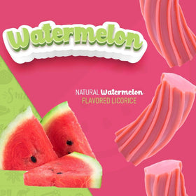 Wiley Wallaby Australian-style licorice twists deliver bold watermelon flavor.