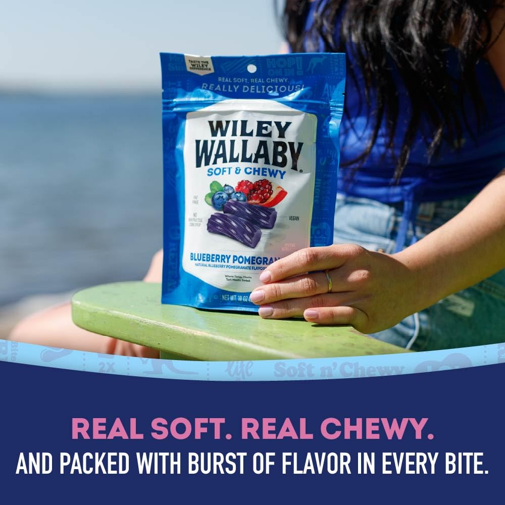 Wiley Wallaby flavor variety offers playful licorice flavors and beans for tasting.