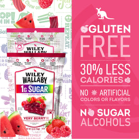 Wiley Wallaby Gluten-Free Licorice Bars, plant-based bite for dietary flexibility