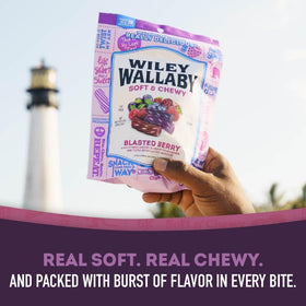 Wiley Wallaby licorice beans assortment adds playful variety for a snack break.