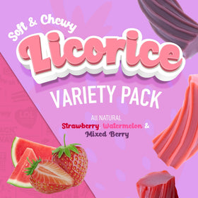 Wiley Wallaby blasted berry licorice twists with bold berry flavor