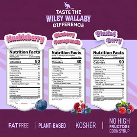 Wiley Wallaby licorice huckleberry pieces ideal for shareable snacks