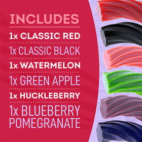 Individual licorice twists ideal for party snacks and sharing.