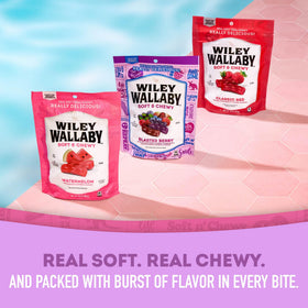 Wiley Wallaby resealable bag keeps licorice fresh and ready to enjoy