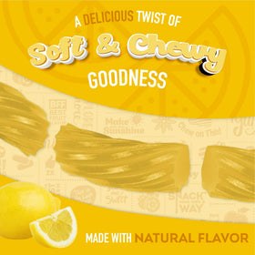 Wiley Wallaby licorice slices packaging emphasizes convenient 3-pack