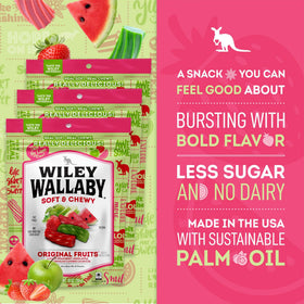 Wiley Wallaby mixed flavors licorice beans offer variety and fun