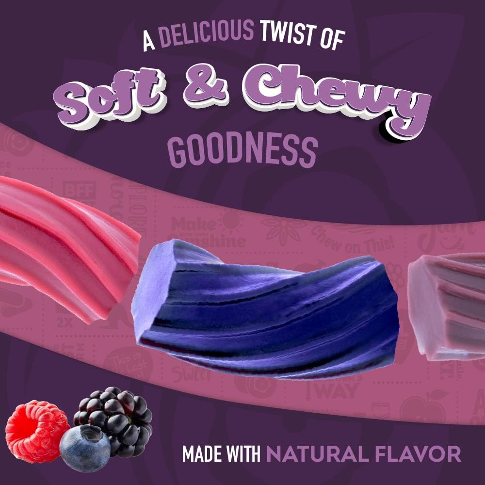 Wiley Wallaby movie-night snack adds fruity aroma and sweetness to a relax moment.