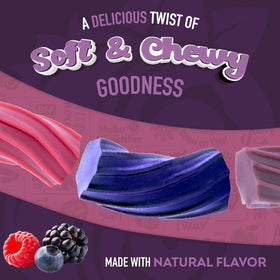 Wiley Wallaby movie-night snack adds fruity aroma and sweetness to a relax moment.