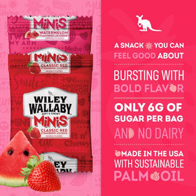 Wiley Wallaby mini on-the-go snack pack for travel and work