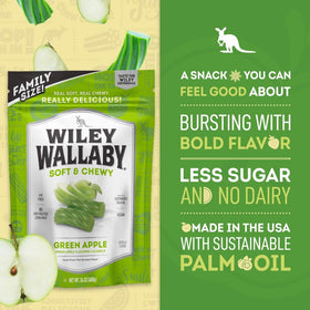 Wiley Wallaby resealable licorice bag keeps candy fresh for movie nights