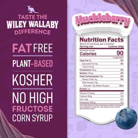 Wiley Wallaby soft-chewy licorice chunks ideal for on-the-go snacking