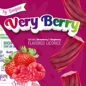 Wiley Wallaby licorice ingredients; vegan and gluten-free with natural flavors.