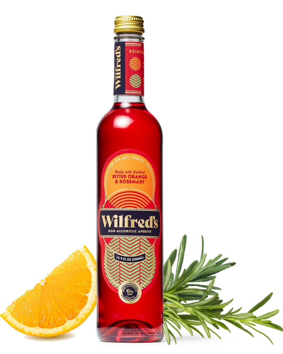 Wilfred's bottle pour reveals a bittersweet, alcohol-free sip for refined gatherings.