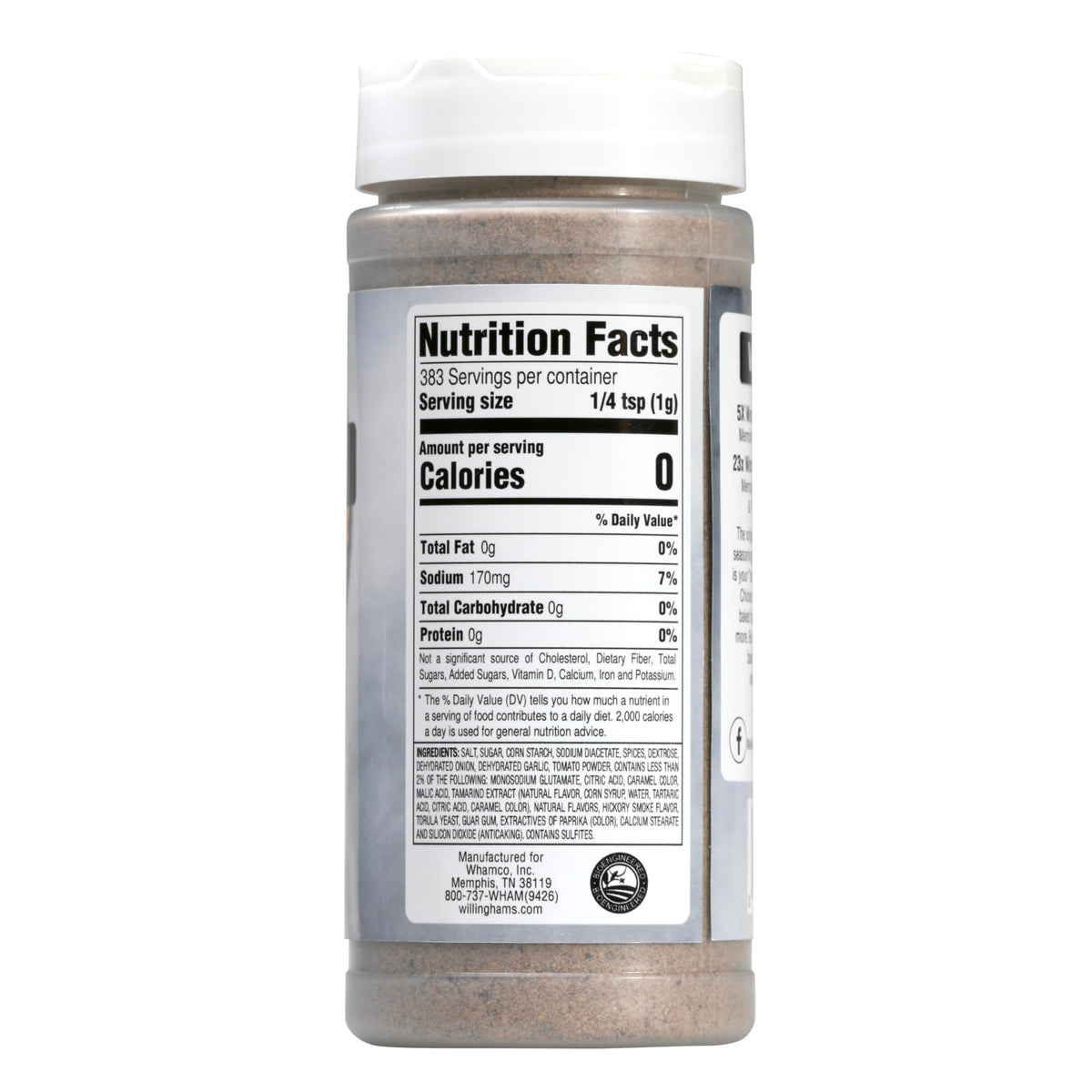 Willingham's W’ham Original Mild rub applied to pork chops before grilling for flavor balance.