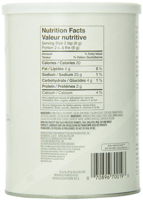 Close-up of Wilton Meringue Powder used to stabilize buttercream and meringue.