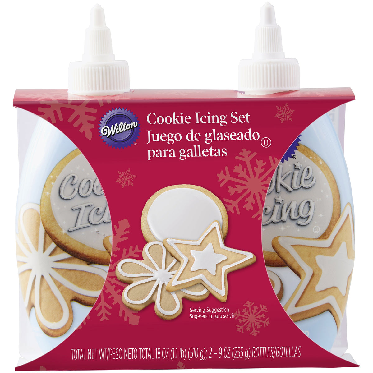 Made in the USA Wilton icing set for festive holiday decorating