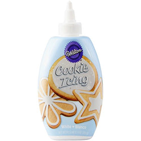 Wilton white icing set 9 oz bottles for rolled and cut-out cookies