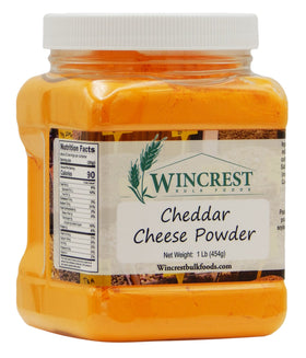 WinCrest Cheddar Cheese Powder 1lb tub ready for seasoning snacks