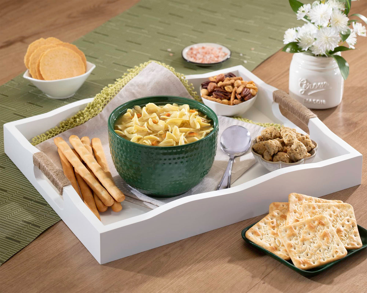 Wine Country Gift Baskets hot honey crunch mix adds a sweet-spicy crunch to snacking.