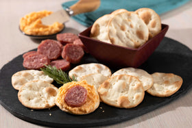 Wine Country Gift Baskets olive tapenade brightens crackers and spreads.
