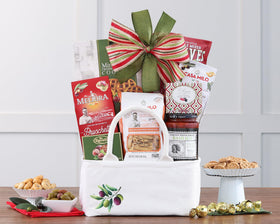 Taste of Italy items close-up including Colavita pasta and olive oil, great for home dining.
