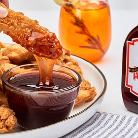 WINGERS Amazing Sauce Original grilling glaze on meat