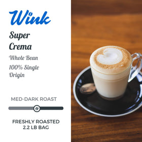 Wink Coffee small-batch roast showing artisan process producing depth and consistency