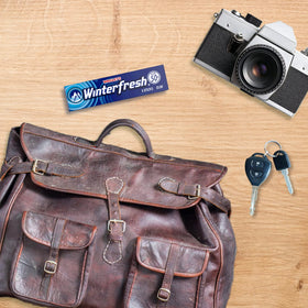 Winterfresh Wrigleys pocket-pack fits in bag or pocket for convenience.