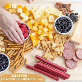 Wisconsin Cheese Company pepper jack block, adds a zing to boards.