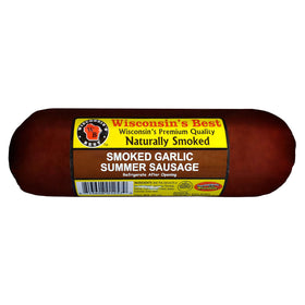 Sausages on a wooden board, ideal for snack platters and gatherings.