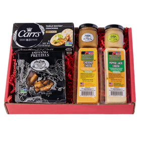 Wisconsin Cheese Company pepper jack 4oz block adds spicy depth.