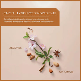 Wissotzky Almond Charm cup of hot tea, cozy aroma.