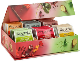 Wissotzky Dream Box front view, premium herbal tea gift for celebrations.
