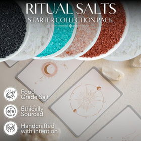 Witches & Wiccan Epsom salt for meditation baths and energy clearing rituals.