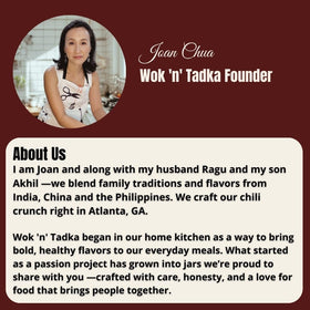 Wok n Tadka noodle bowl enhanced with seed crunch.
