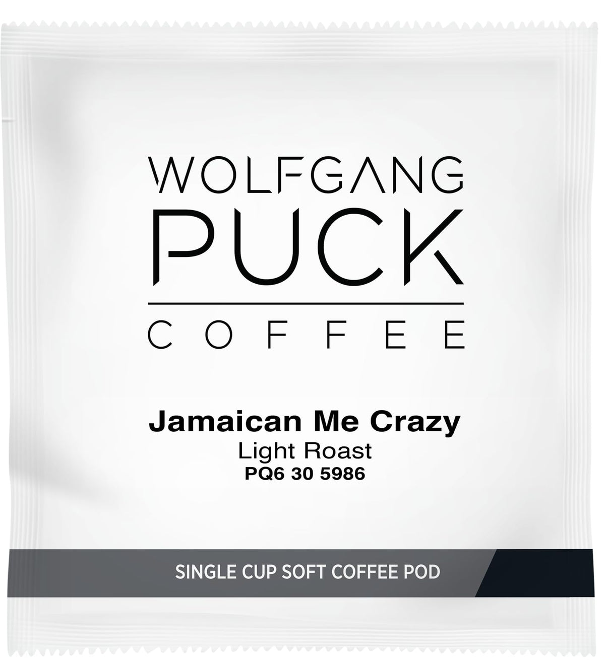 Wolfgang Puck Jamaican Me Crazy cup served, tropical aroma to start your day.