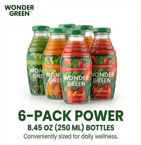 Wonder Green 6-pack front view in display