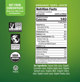 Wonder Green product image suggests a family-friendly healthy option for meals.