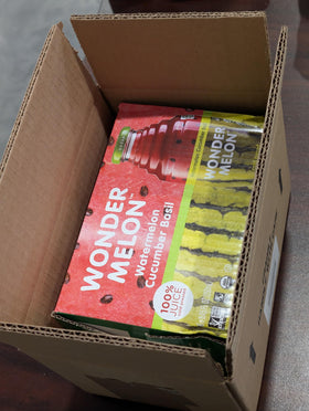 Cold-pressed process preserves flavor in Wonder Melon juice.