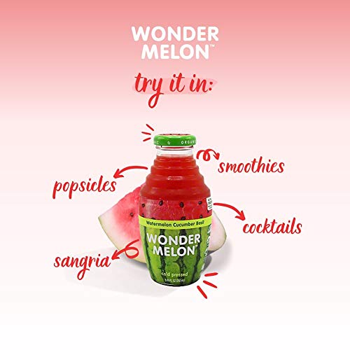 Wonder Melon Watermelon Lemon Cayenne bottle showcasing bold flavor and versatile mixes.