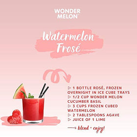 Wonder Melon Watermelon Lemon Cayenne pour, ideal for refreshing beverages or culinary experiments.