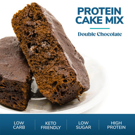 WonderSlim microwave-ready cake image highlights 60-second dessert convenience