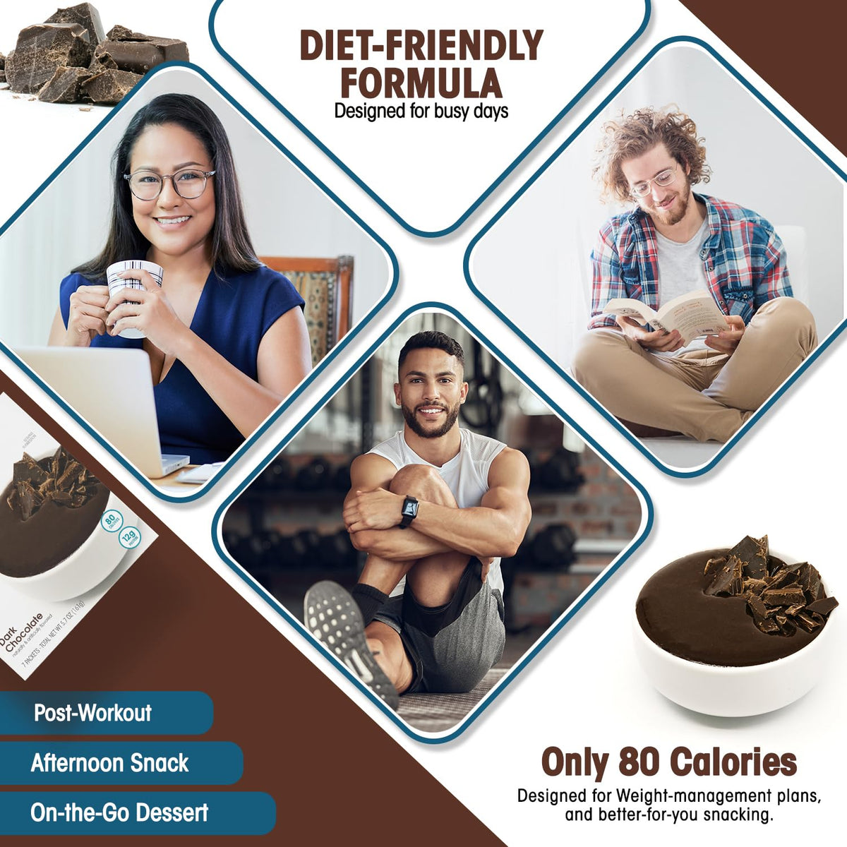 WonderSlim ingredients highlight gluten-free, high-protein blend for balanced indulgence.